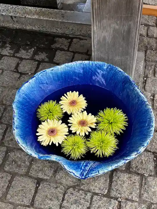 川越八幡宮の手水舎