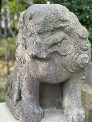 青砥神社の狛犬