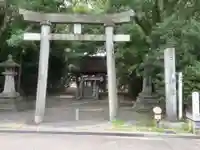 漆部神社の鳥居