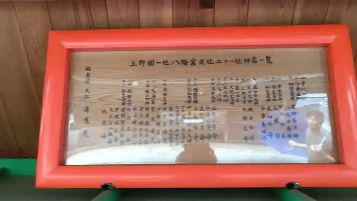 上野国一社八幡八幡宮(群馬県)