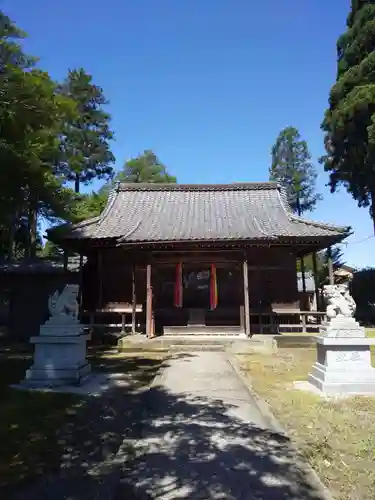 味真野神社の本殿