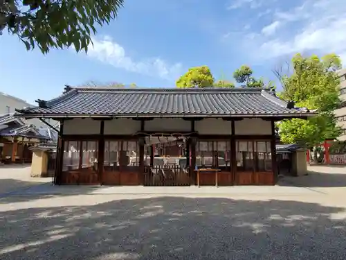 率川神社（大神神社摂社）の本殿