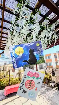 上 黒猫御朱印 12/20〜なくなり次第終了
下 月替り御朱印 12月『師走』