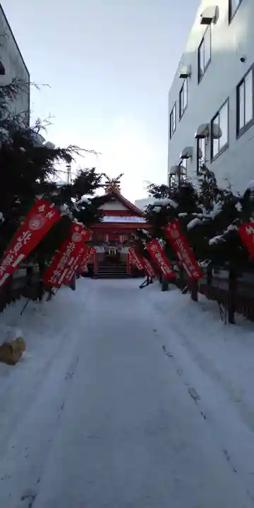 北見稲荷神社の初詣