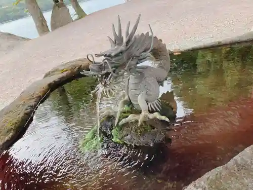 赤城神社の手水