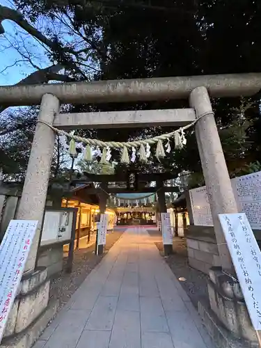 川越氷川神社の鳥居