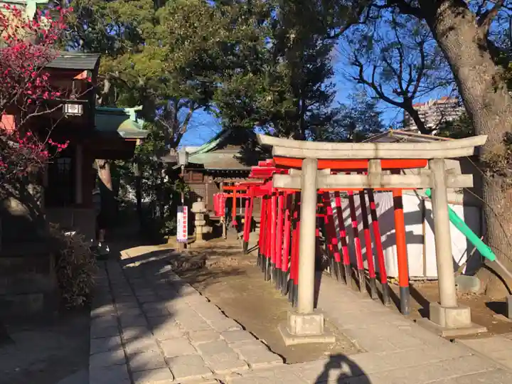 品川神社の鳥居