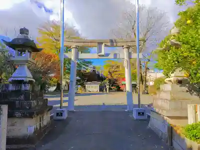 八幡社（高熊八幡社）の鳥居