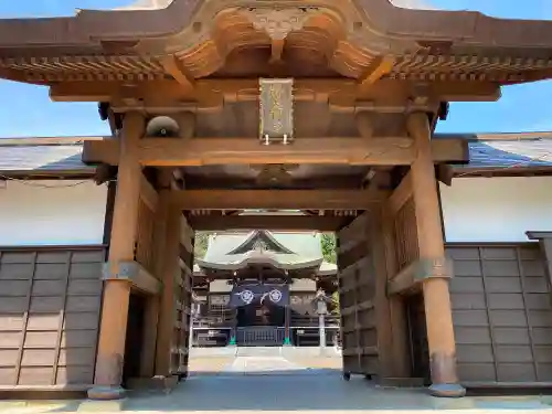 常陸二ノ宮　静神社の山門