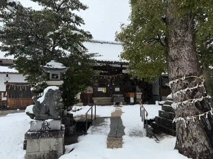 神館神社の狛犬