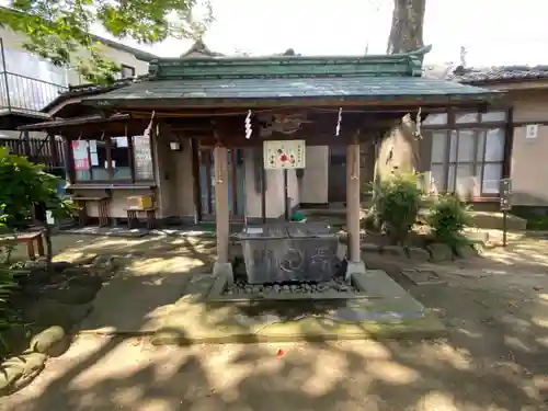 八幡橋八幡神社の手水舎