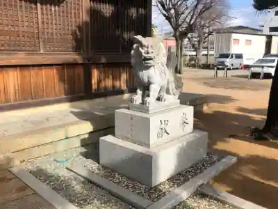 舞子六神社/まいこむの宮の狛犬