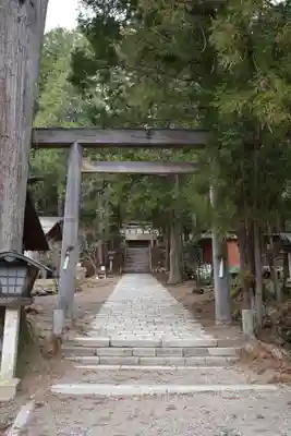 仁科神明宮の鳥居
