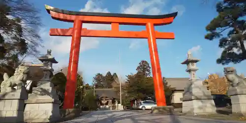 湯倉神社の鳥居