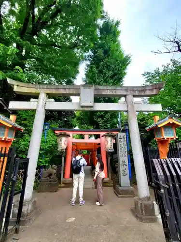 五條天神社の鳥居