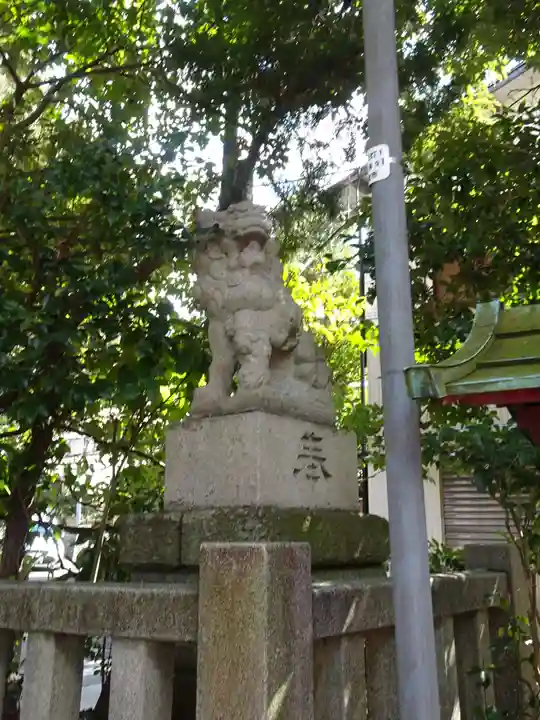 八雲神社(鎌倉・大町)の狛犬