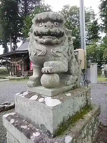 多田野本神社の狛犬