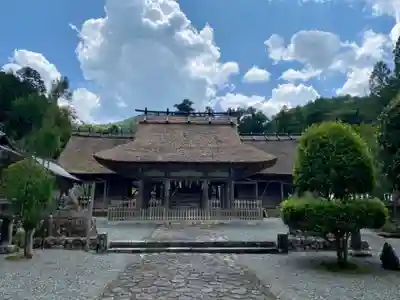 摩氣神社の本殿・本堂