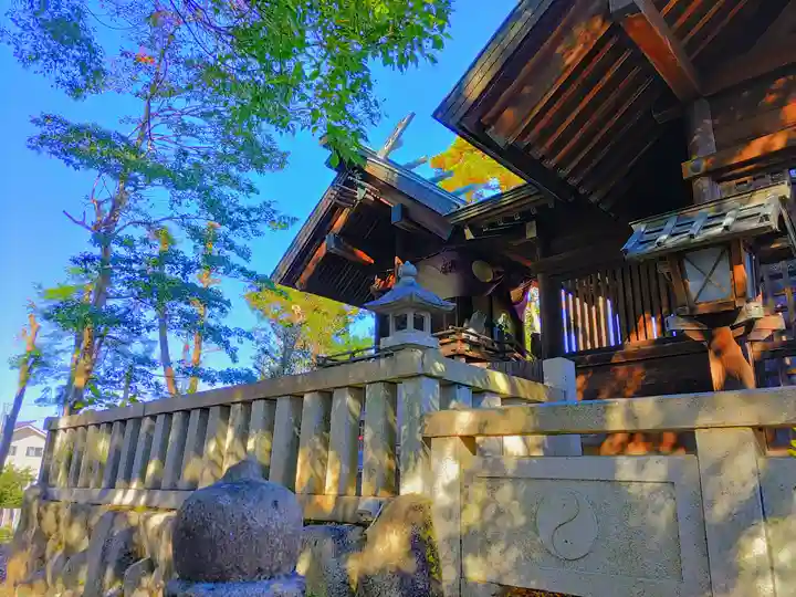 神明神社(上中町長間)の本殿・本堂