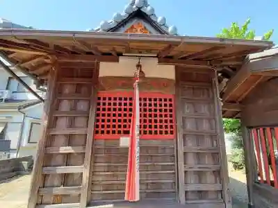 岡西保食神社の本殿