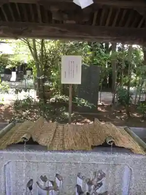 常磐神社の手水舎