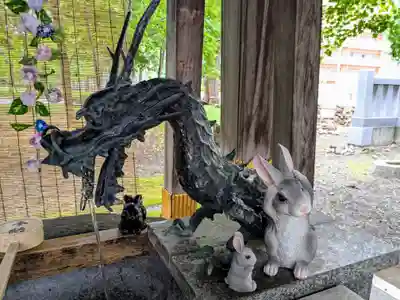 彌彦神社　(伊夜日子神社)の手水舎