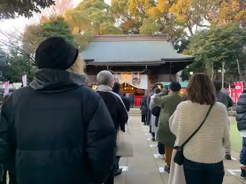 太子堂八幡神社の初詣