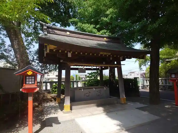 鈴鹿明神社の手水舎