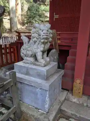 鳳来山東照宮の狛犬