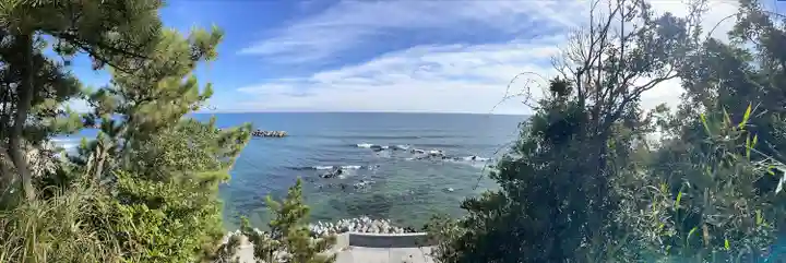 弟橘媛神社の景色