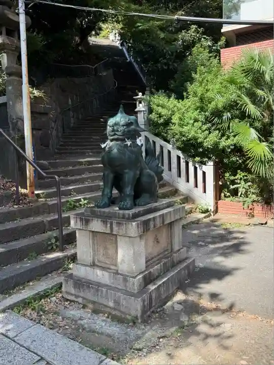愛宕神社の狛犬