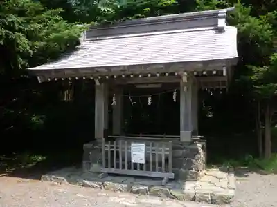 根室金刀比羅神社の手水舎