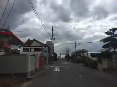 息栖神社の周辺