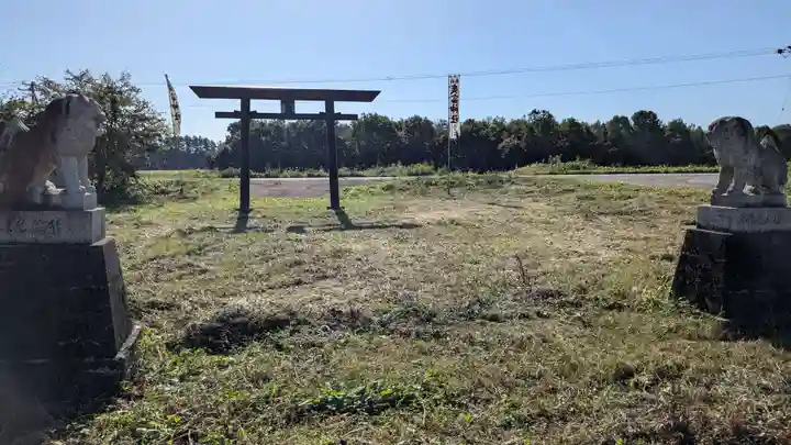 広富神社の庭園