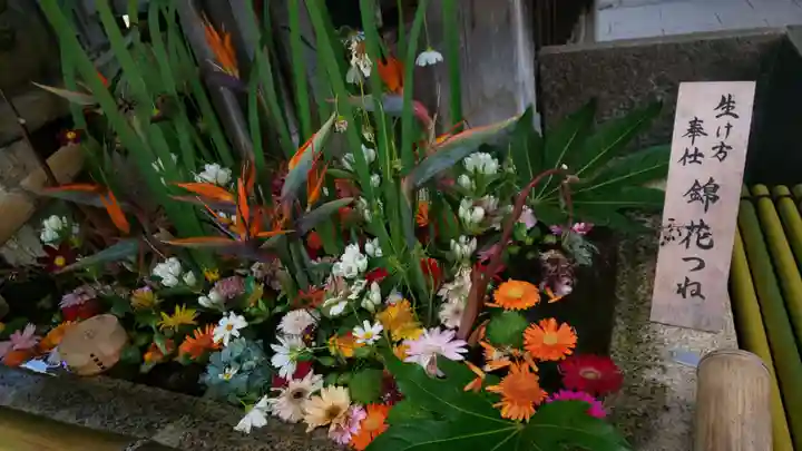 北野天満宮の手水舎