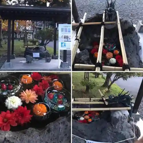 伊達神社の手水舎