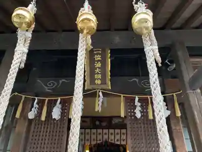 泊神社の本殿・本堂