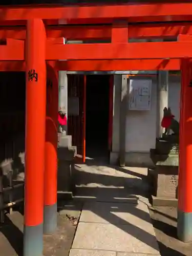 花園稲荷神社の鳥居