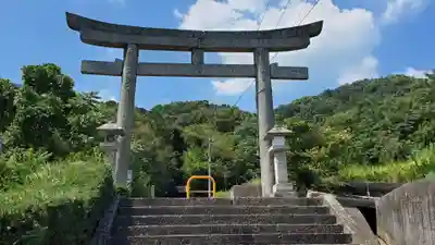 大麻神社の鳥居