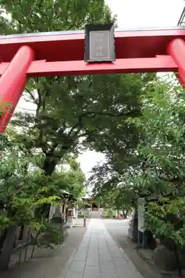 木場 洲﨑神社の鳥居