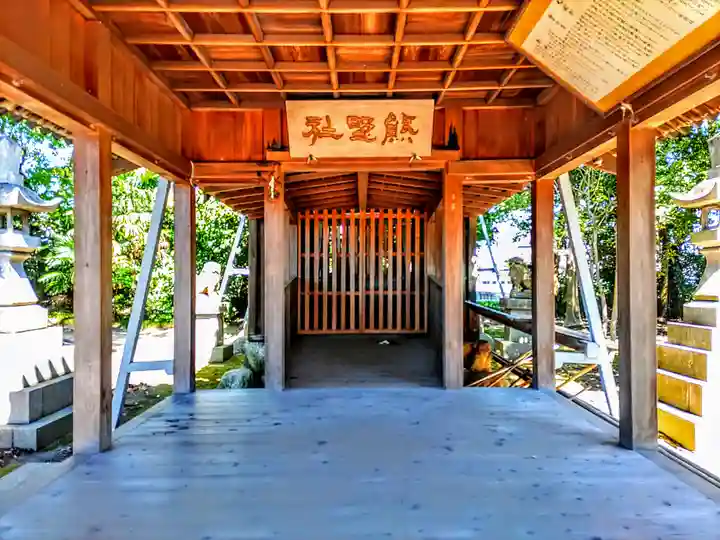 熊野社の本殿・本堂