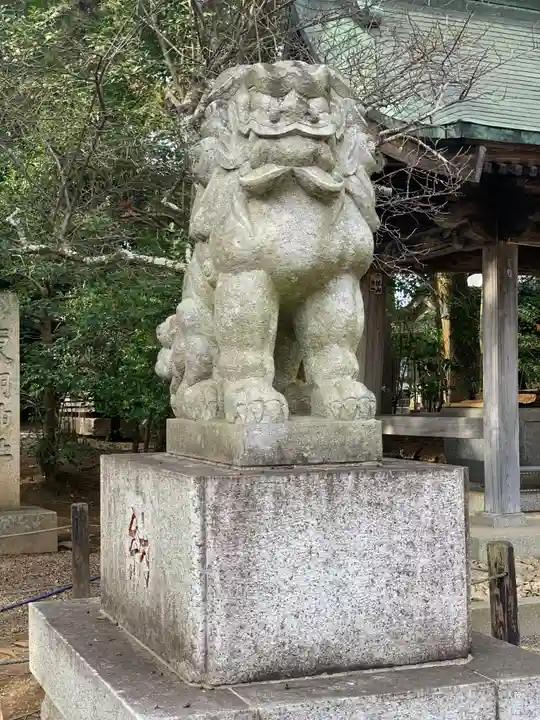常磐神社の狛犬