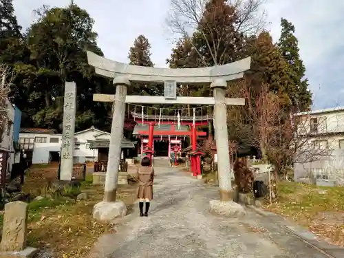 菅田天神社の鳥居