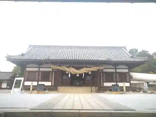 阿智神社の本殿・本堂