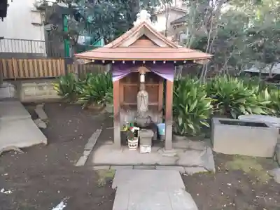 清土鬼子母神堂の仏像