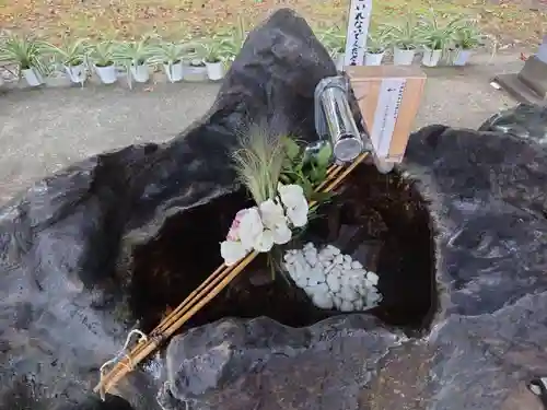 富良野神社の手水