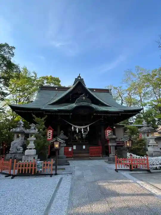 上野総社神社の本殿・本堂