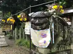 菊田神社の狛犬