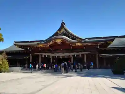 寒川神社の本殿・本堂