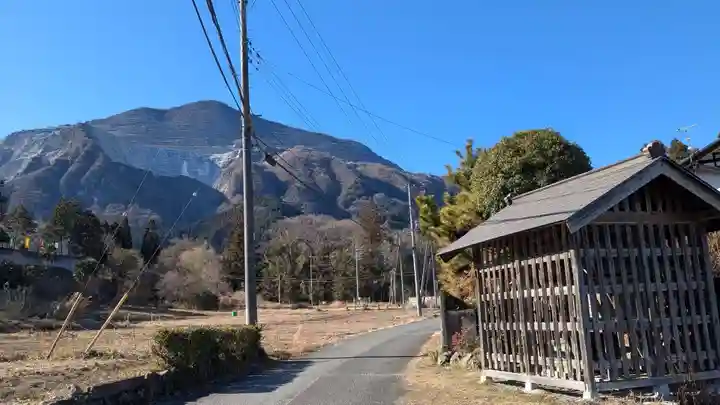 神社の景色